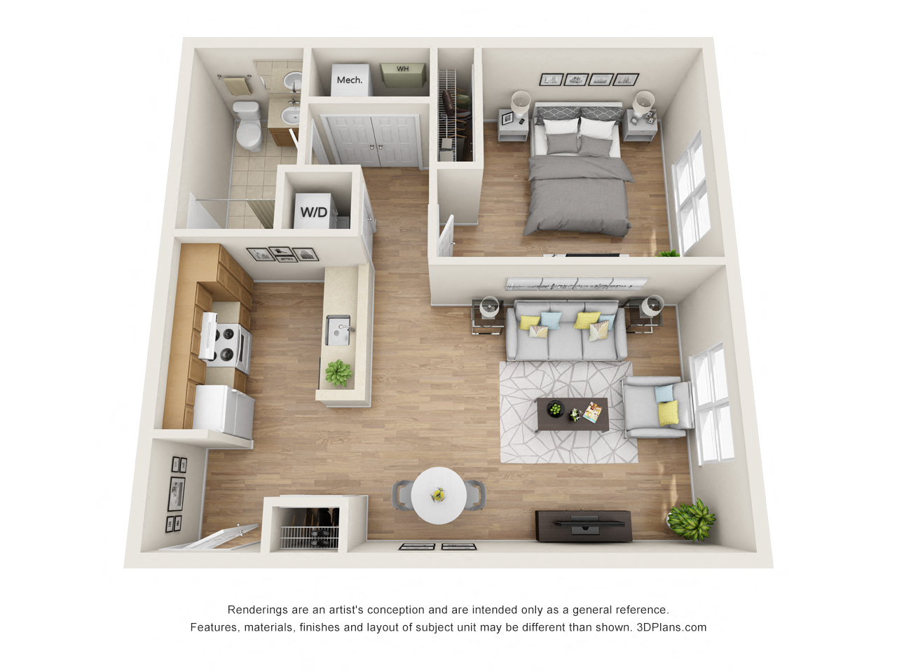 1 Bedroom